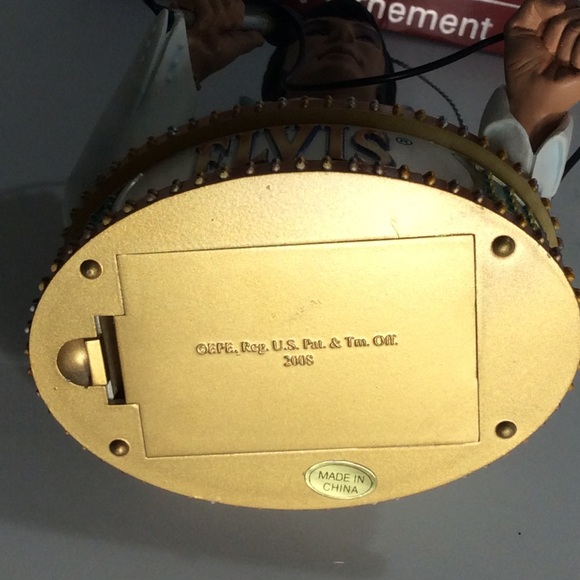 NIB Elvis Presley musical ornament collectible - Picture 12 of 13